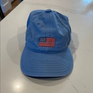 Harding Lane Kids American flag Hat - blue